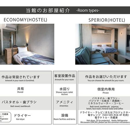 Kagan Hotel & Hostel Kyoto Exterior foto
